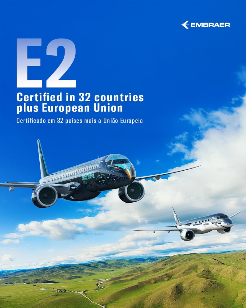 embraer aviação aviões