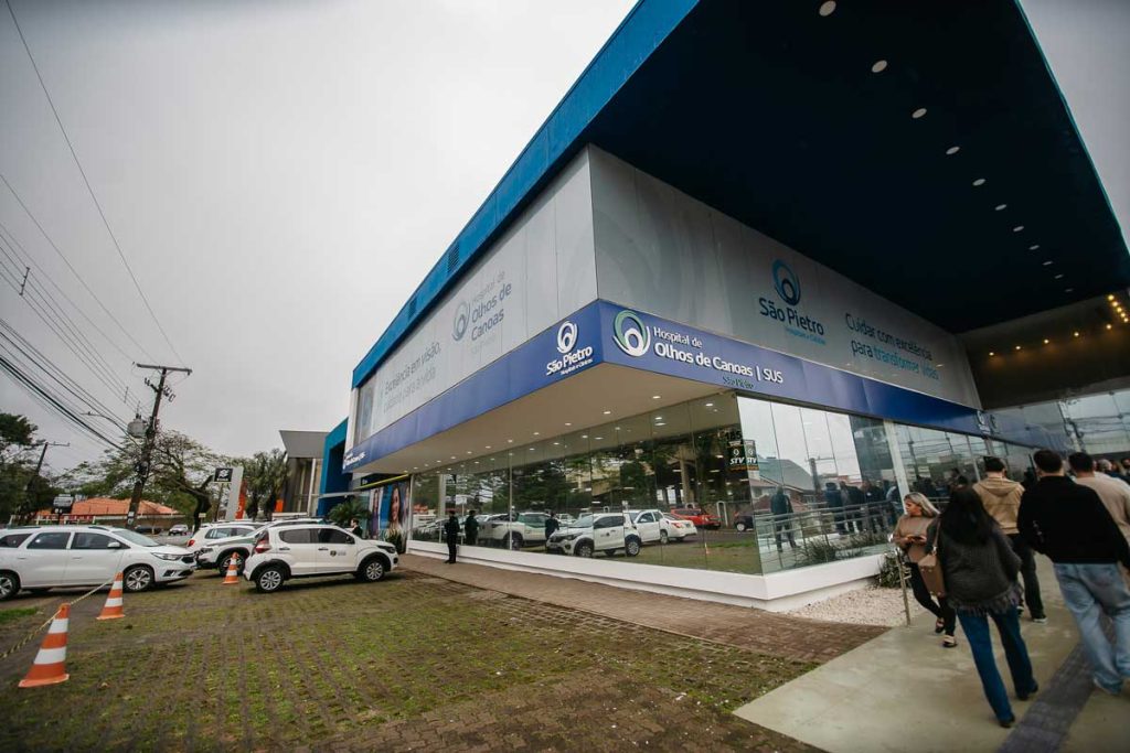 Hospital de Olhos de Canoas é inaugurado com atendimento 100% SUS pelo Grupo São Pietro